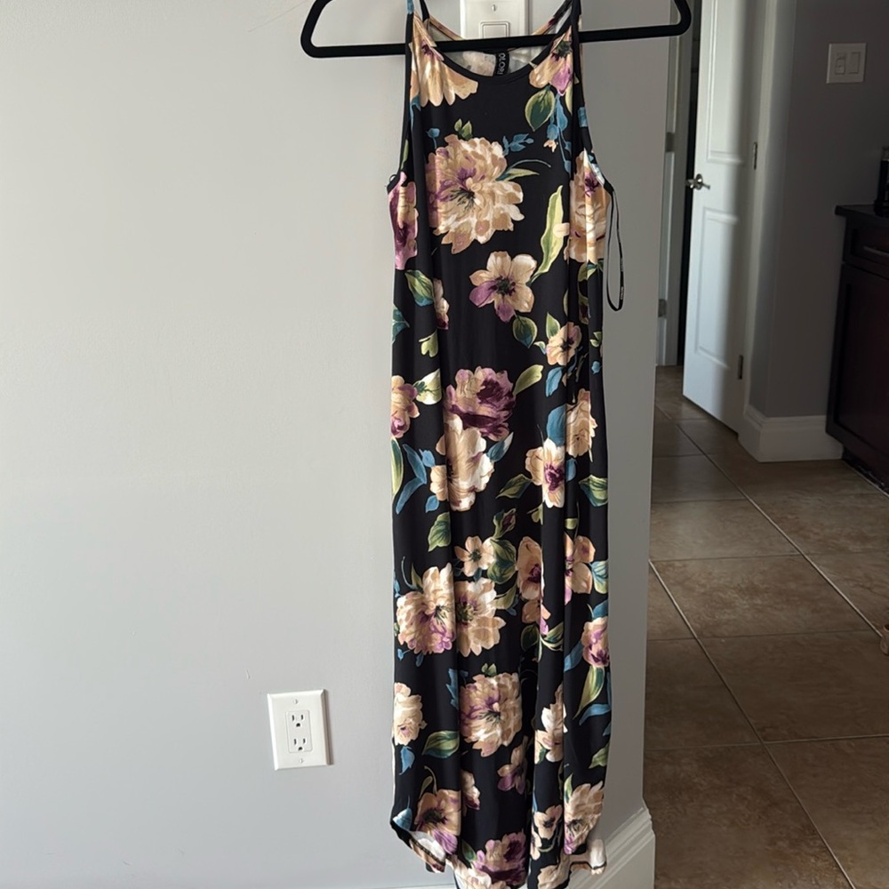 Floral maxi dress